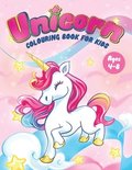 Unicorn Colouring Book for Kids Ages 4-8