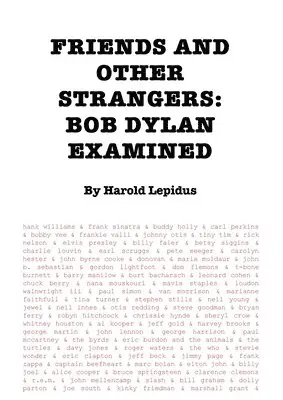 Harold Lepidus - Friends and Other Strangers, Häftad. Tillgänglighet: Lägg i varukorg