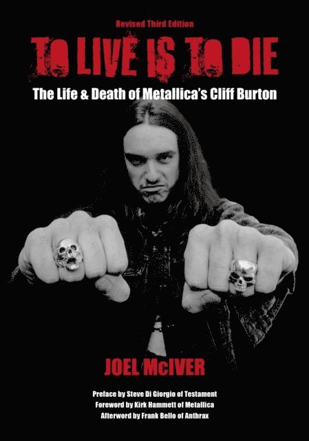 Joel McIver - To Live Is To Die, E-bok