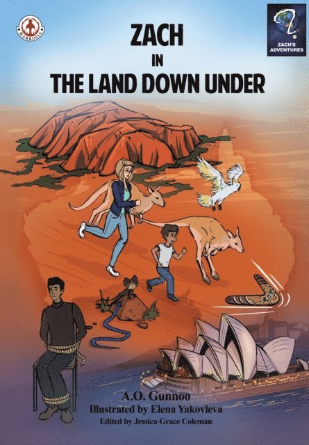 A.O. Gunnoo - Zach in The Land Down Under, E-bok