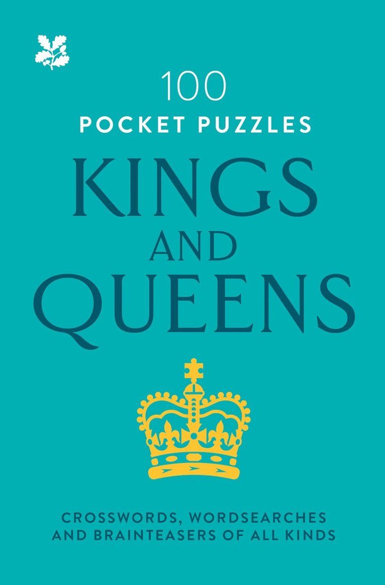 National Trust, National Trust Books - Kings and Queens: 100 Pocket Puzzles, Häftad