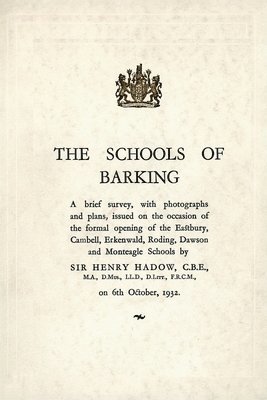 Barking Borough Council - Schools of Barking, Häftad