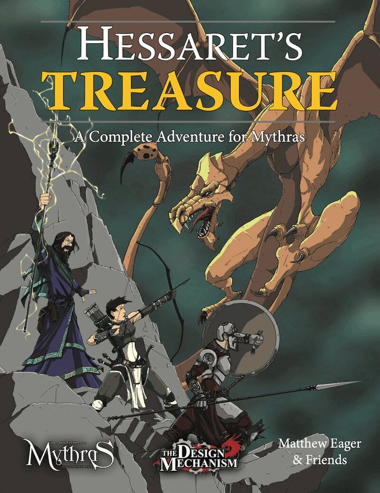 Matthew Eager - Hessaret's Treasure, Häftad