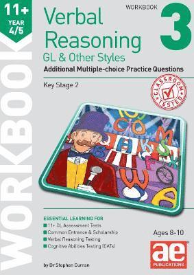 Dr Stephen C Curran, Andrea Richardson - 11+ Verbal Reasoning Year 4/5 GL & Other Styles Workbook 3, Häftad