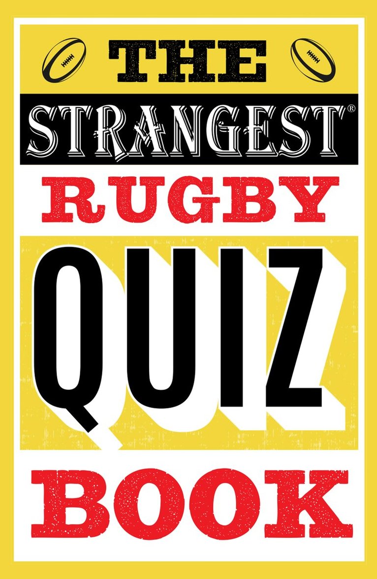 John Griffiths - Strangest Rugby Quiz Book, Häftad