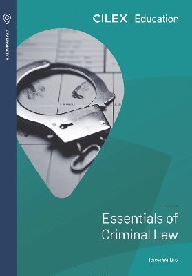 Teresa Watkins - Essentials of Criminal Law, Häftad
