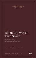 When the Words Turn Sharp