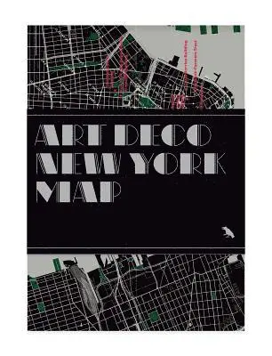 Allison Meier - Art Deco New York Map, Övrigt. Tillgänglighet: Lägg i varukorg