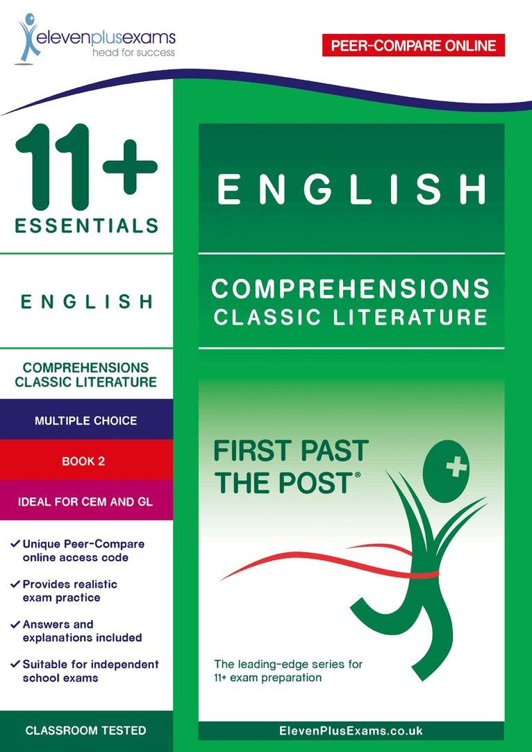 Eleven Plus Exams - 11+ Essentials English Comprehensions: Classic Literature Book 2, Häftad. Tillgänglighet: Lägg i varukorg