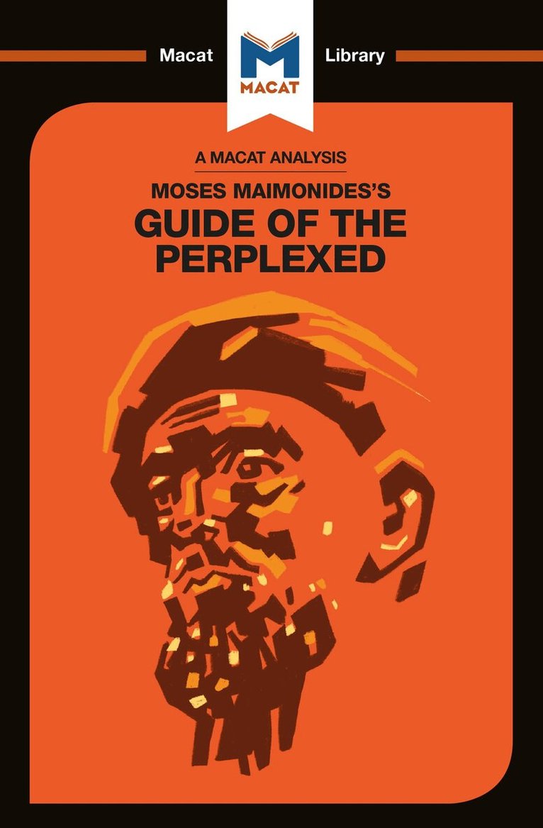 Mark Scarlata - Analysis of Moses Maimonides's Guide for the Perplexed, Häftad. Tillgänglighet: Lägg i varukorg