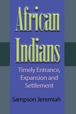 Sampson Jeremiah - African Indians, Häftad