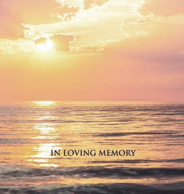Funeral Guest Book, Memorial Guest Book, Condolence Book, Remembrance Book for Funerals or Wake, Memorial Service Guest Book, Inbunden