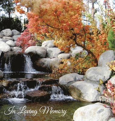 Funeral Guest Book, "In Loving Memory", Memorial Guest Book, Condolence Book, Remembrance Book for Funerals or Wake, Memorial Service Guest Book, Inbunden