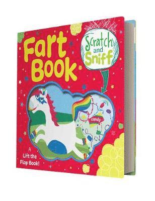 Scratch and Sniff Fart book Unicorn, Kartonnage