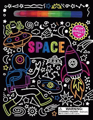 Neon Doodles Book - Space, Häftad