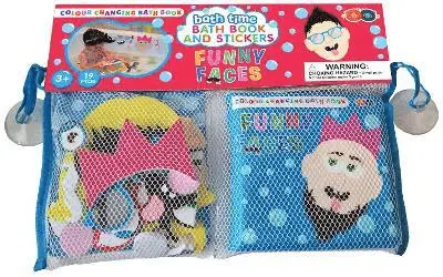 Funny Faces Colour Changing Bath Book & Stickers, Häftad. Tillgänglighet: Lägg i varukorg