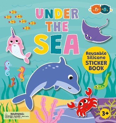 Silicone Sticker Book - Sea, Inbunden