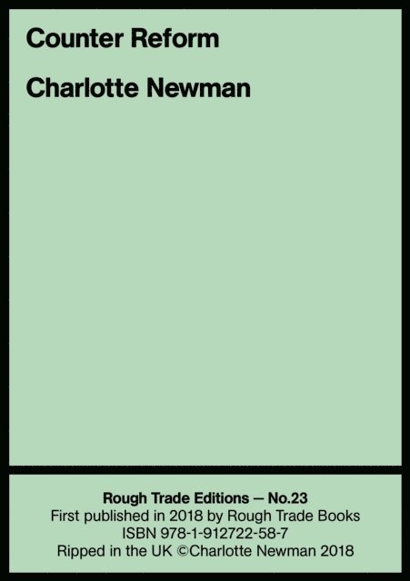Charlotte Newman - Counter Reform, E-bok
