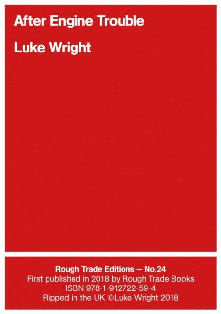 Luke Wright - After Engine Trouble, E-bok