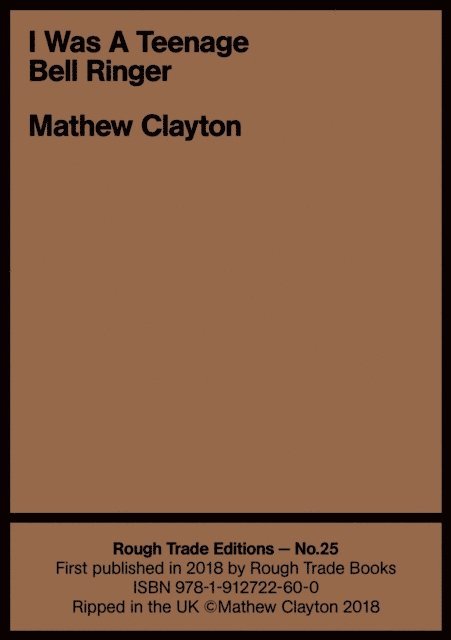 Mathew Clayton - I Was a Teenage Bell Ringer, E-bok