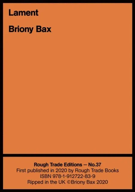 Briony Bax - Lament, E-bok. Tillgänglighet: Lägg i varukorg