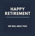 Happy Retirement Guest Book (Hardcover)