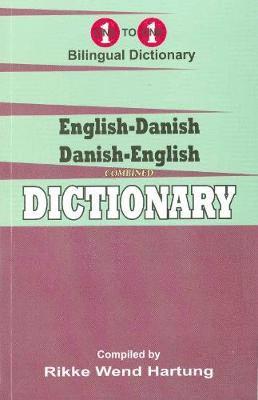 R Hartung - English-Danish & Danish-English One-to-One Dictionary (exam-suitable), Häftad