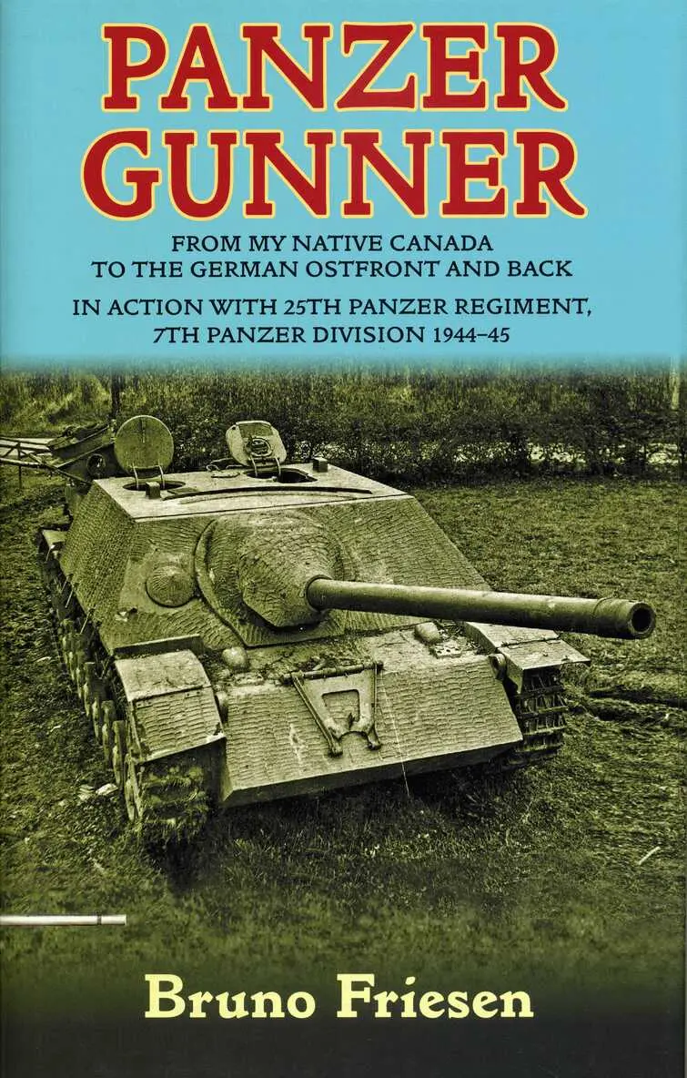 Bruno Friesen - Panzer Gunner, Häftad. Tillgänglighet: Tillfälligt slut
