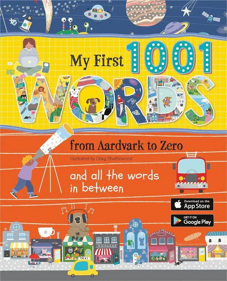 Elizabeth Cranford - MY FIRST 1001 WORDS, Inbunden. Tillgänglighet: Lägg i varukorg