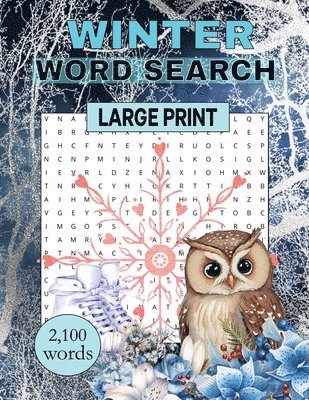 Hearthside Press - Winter Word Search, Häftad