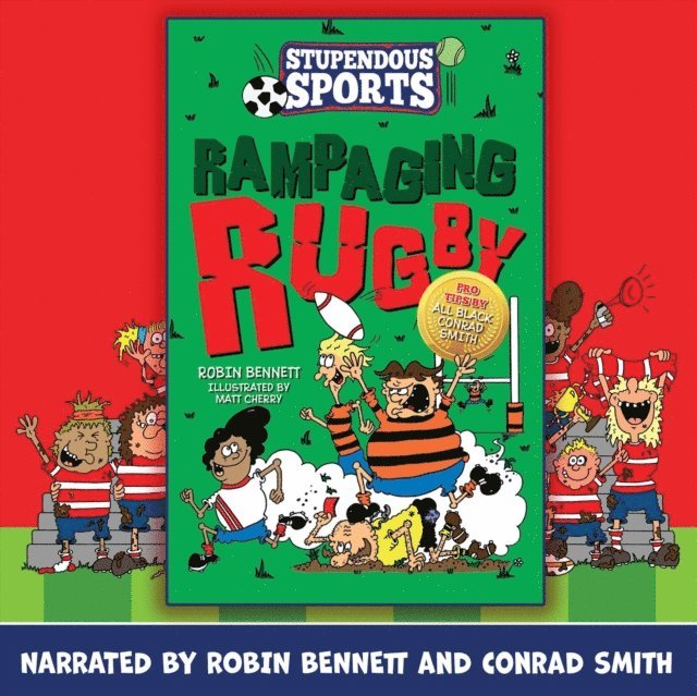 Robin Bennett - Rampaging Rugby, Ljudbok