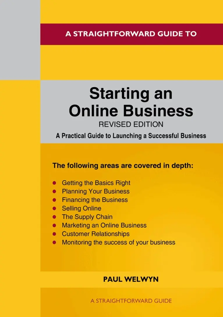 Paul Welwyn - Straightforward Guide to Starting an Online Business, Häftad. Tillgänglighet: Lägg i varukorg