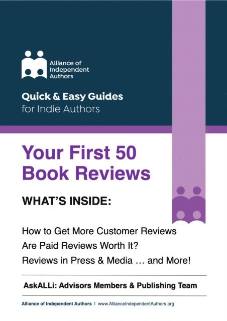 Alliance of Independent Authors - Your First 50 Book Reviews, E-bok