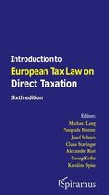 Introduction to European Tax Law