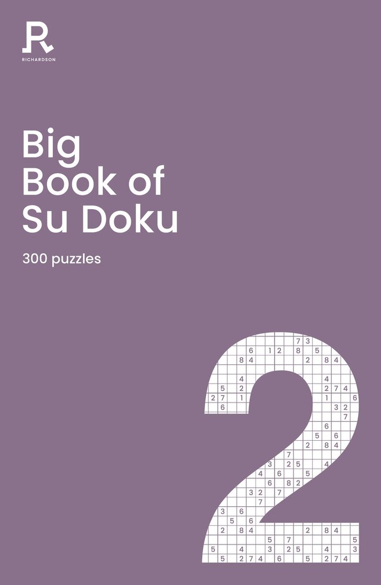 Richardson Puzzles and Games - Big Book of Su Doku Book 2, Häftad