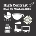 High Contrast Book For Newborn Baby