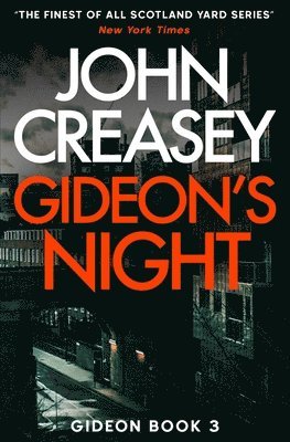 John Creasey - Gideon's Night, Häftad