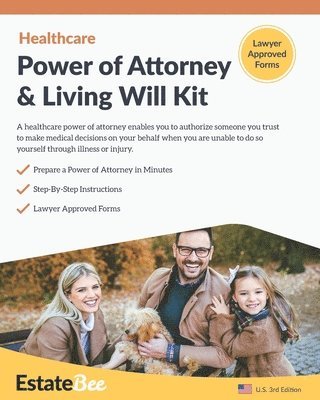 Estatebee - Healthcare Power of Attorney & Living Will Kit, Häftad. Tillgänglighet: Lägg i varukorg
