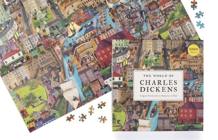 Pussel 1000 bitar - The World of Charles Dickens, Övrigt