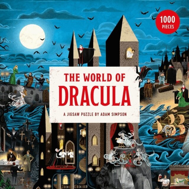 Pussel 1000 bitar - The World of Dracula, Övrigt. Tillgänglighet: Tillfälligt slut