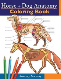Perfect gift For Vet Students and even Adults Veterinary Anatomy Coloring Book Animals Physiology Self-Quiz Color Workbook for Studying and Relaxation