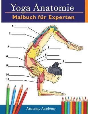 Anatomy Academy - Yoga-Anatomie-Malbuch für Experten, Häftad. Tillgänglighet: Lägg i varukorg