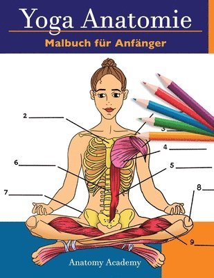 Anatomy Academy - Yoga Anatomie Malbuch für Anfänger, Häftad. Tillgänglighet: Lägg i varukorg