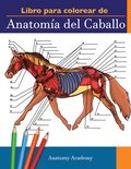 Libro para colorear de Anatoma del Caballo