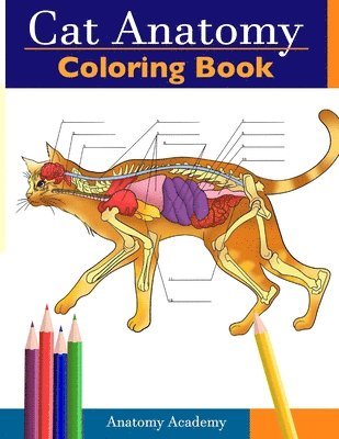 Anatomy Academy - Cat Anatomy Coloring Book, Häftad
