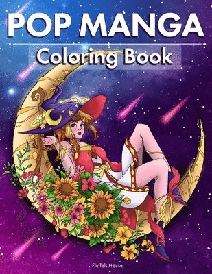 Fluffels House - Pop Manga Adult Coloring Book, Häftad