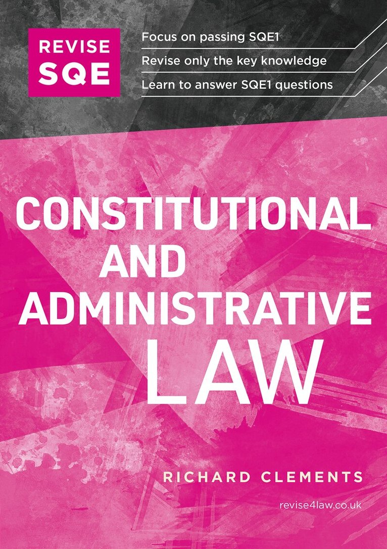 Richard Clements - Revise SQE Constitutional and Administrative Law, Häftad. Tillgänglighet: Lägg i varukorg