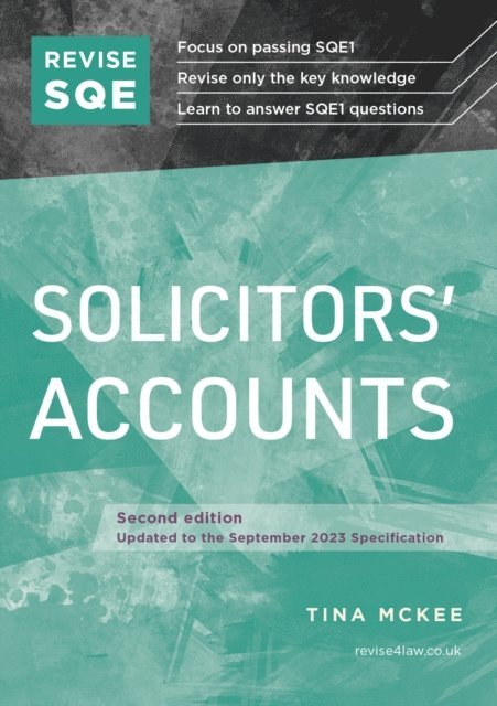 Tina McKee - Revise SQE Solicitors' Accounts, E-bok
