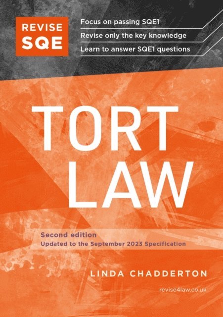 Linda Chadderton - Revise SQE Tort Law, E-bok