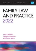 Family Law and Practice 2022